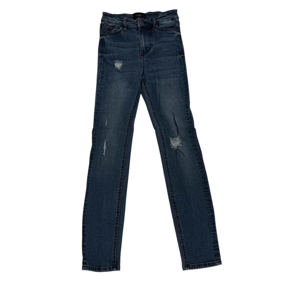Celebrity Pink High Rise Ankle Skinny Distressed Jeans Size 25 Women's
